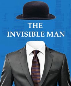 The Invisible Man Movie Poster paint by number