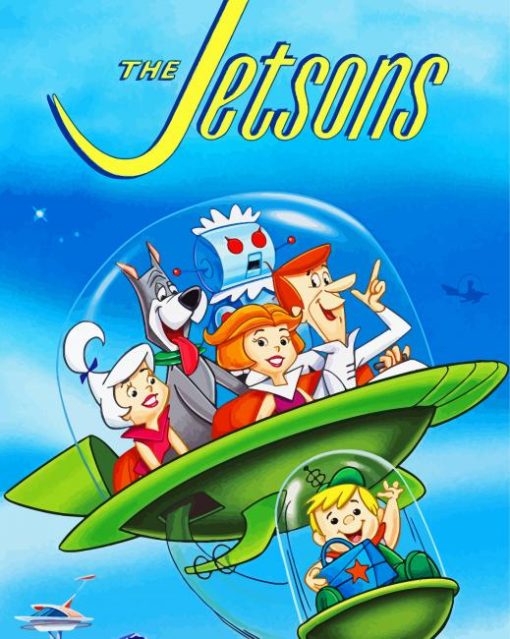 The Jetsons Family paint by number