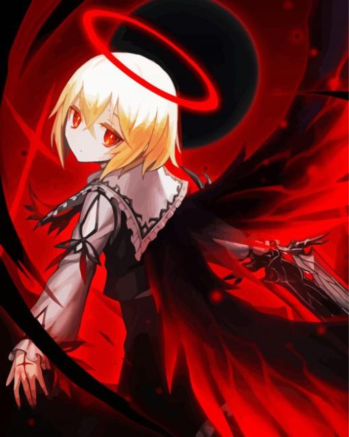 Touhou Rumia paint by number