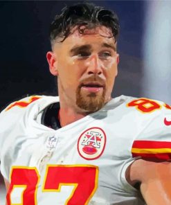 Travis Michael kelce paint by number