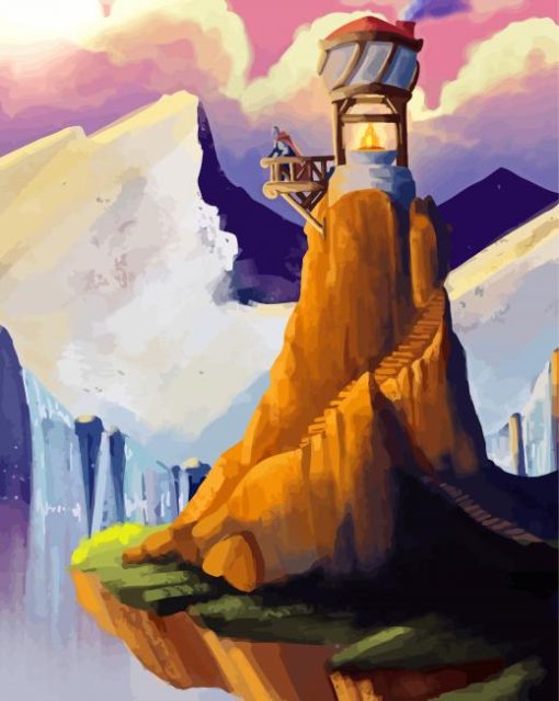 Watchtower Art paint by number