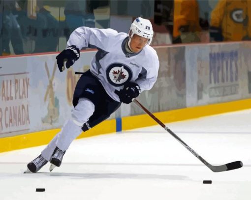 Winnipeg Jets Player paint by number