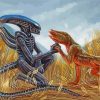 Xenomorph Alien paint by number