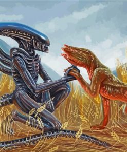 Xenomorph Alien paint by number