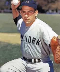 Yogi Berra paint by number