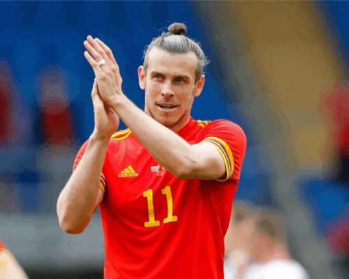 Aesthetic Gareth Bale Footballer paint by number