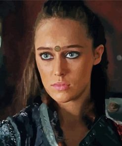 Aesthetic Lexa paint by number