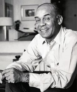 Black And White Ralph Ellison paint by number