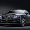 Black Roll Royce Car paint by number