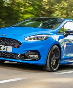 Blue Fiesta paint by number