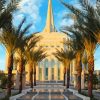 Gilbert Arizona Temple paint by number