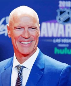 Mark Messier paint by number