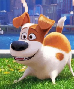 Max The Secret Life Of Pets paint by number