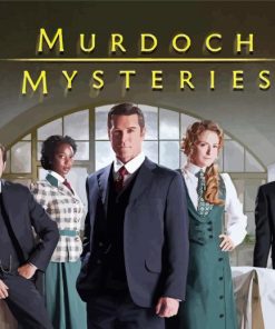 Murdoch Mysteries Serie Poster paint by number