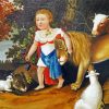 Peaceable kingdom Art paint by number