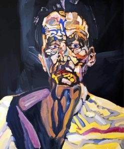 Portrait By Lucian Freud paint by number