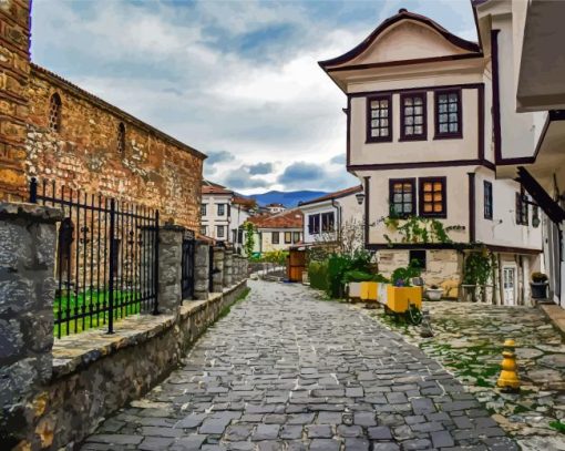 St Sophia Church In Ohrid paint by number