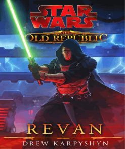 Star Wars Darth Revan Poster paint by number