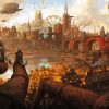 Steampunk City Art paint by number