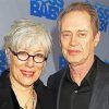 Steve Buscemi And His Wife paint by number