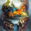 The Land Before Time Art paint by number