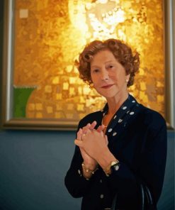 Woman In Gold Character paint by number