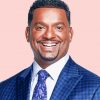 American Actor Alfonso Ribeiro paint by number