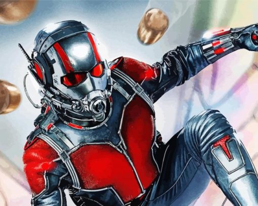 Antman Hero paint by number