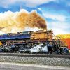 Big Boy 4014 Train Steam Locomotive paint by number