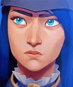 Caitlyn Kiramman Character Art paint by number