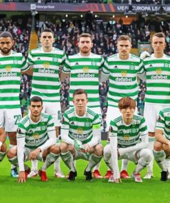 Celtic Fc Players paint by number