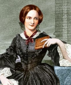 Charlotte Bronte Paint by number