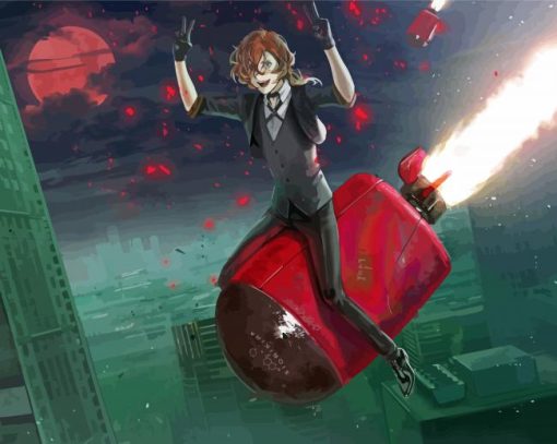 Chuuya Nakahara Having Fun paint by number