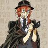 Chuuya Nakahara Poster paint by number