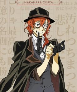 Chuuya Nakahara Poster paint by number