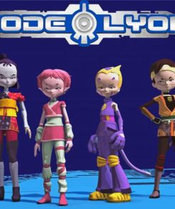 Code Lyoko Science Fiction Animation paint by number