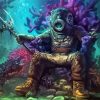 Deep Sea Diver paint by number