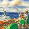 Deep Sea Fishing Day paint by number