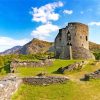 Dolbadarn Castle Snowdon paint by number