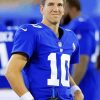 Eli Manning Footballer paint by number