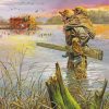 Father And Son Duck Hunters paint by number