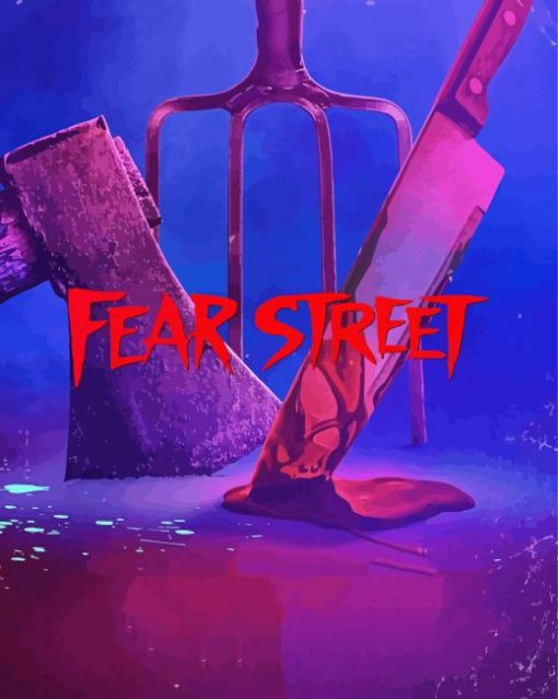 Fear Street Movie Poster paint by number