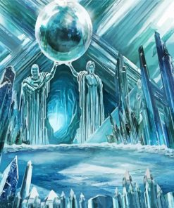 Fortress Of Solitude Art paint by number