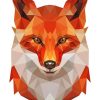 Fox Abstract paint by number