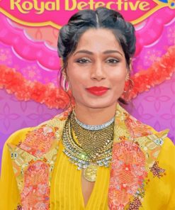 Freida Pinto Indian Actress paint by number