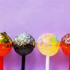 Glitter Lollipops paint by number