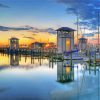 Gulfport Harbor paint by number