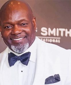 Handsome Emmitt Smith paint by number