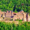 Heidelberg Palace Germany paint by number