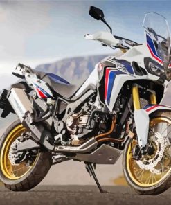 Honda Africa Twin paint by number